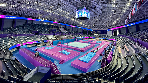 乐鱼体育乒乓球台背面修复